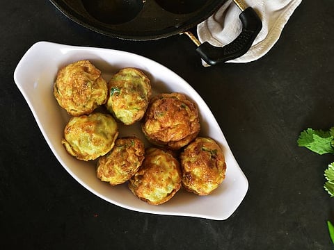 Karandi omelette for a warm winter...