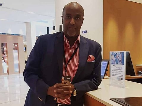 Dr Abdishakur Abdulle in UAE. 