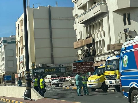 The restaurant explosion took place on Friday afternoon.