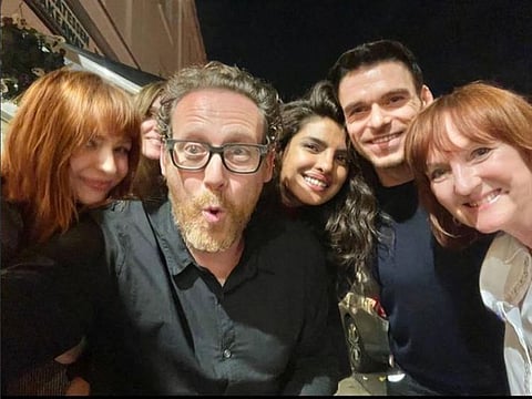 Priyanka Chopra Jonas, Richard Madden and the team from 'Citadel'