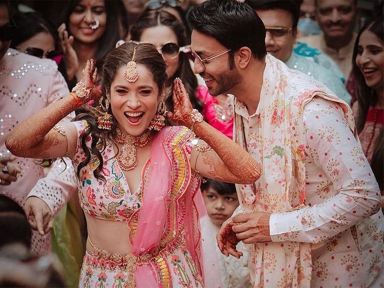 Ankita Lokhande and Vicky Jain