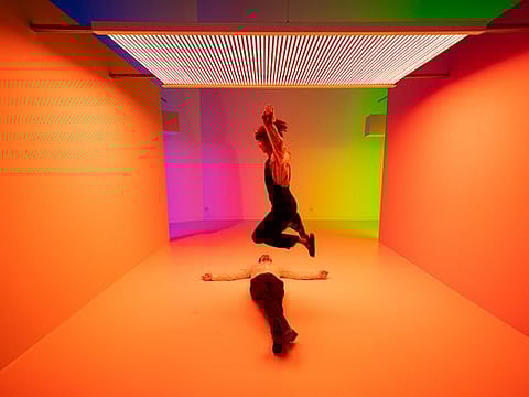In photos: Add a splash of colour to your social feed at Carlos Cruz-Diez’s exhibit in France Pavilion