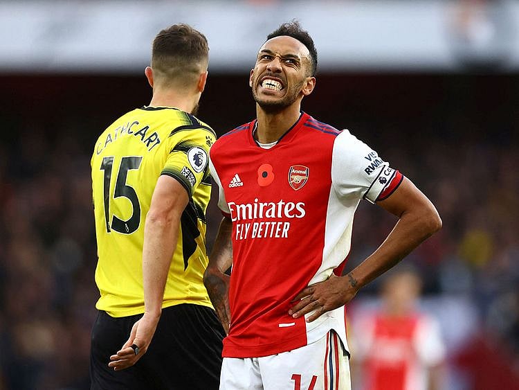 Arsenal's Pierre-Emerick Aubameyang 