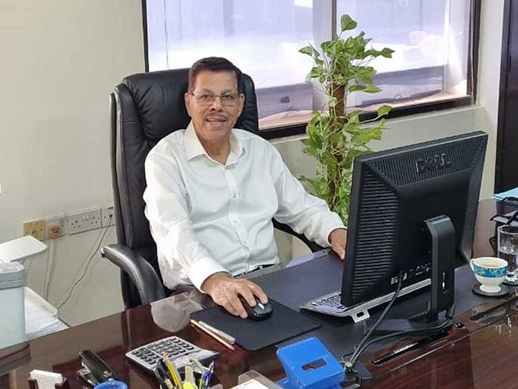 MJ Thomas Dubai resident 50 years