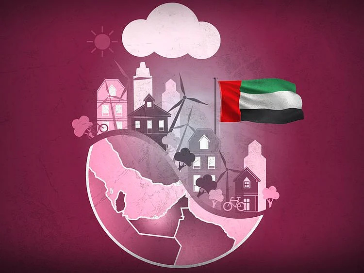 UAE art sustainability COP
