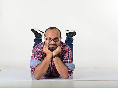 Indian comedian Praveen Kumar.