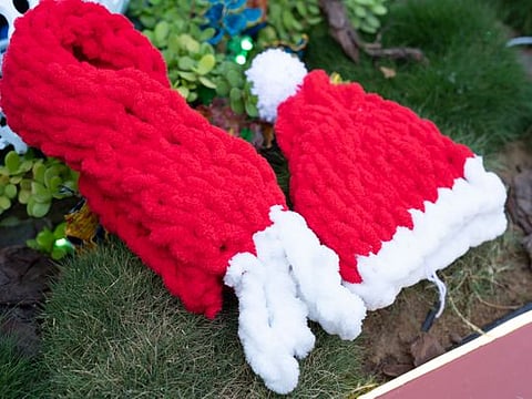 You can make these with a couple of simple materials and less than an hour on your hands.