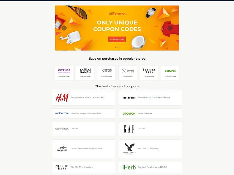 Gulf News Discount Codes Section