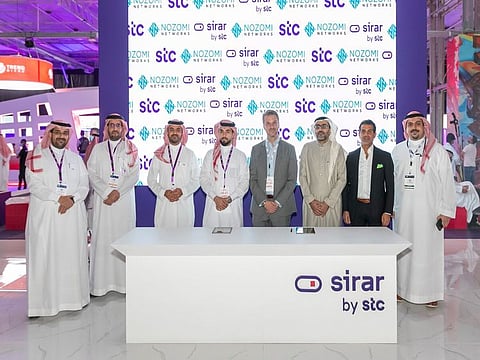 The STC and Nozomi Networks executives at the launch 