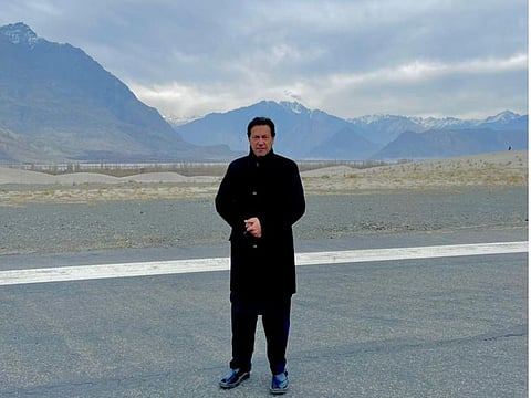  Prime Minister Imran Khan, who opened Skardu airport, also inaugurated 167-km Jaglot-Skardu Road.