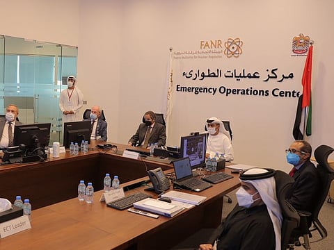 IAEA Director-General Rafael Grossi during his tour of the Barakah Nuclear Power Plant in UAE.