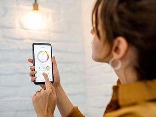 Smart metres, consumption trackers and saving tips are among a wide range of services that residents can use to practice sustainability. Photo for illustrative use only