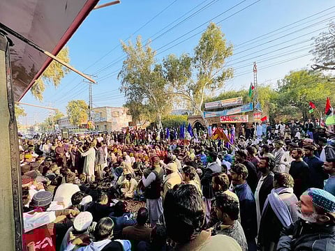  The protestors raised slogans against the government and also held banners and placards to register.
