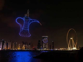 Dubai Shopping Festival: Spectacular drone light show at Bluewaters and The Beach