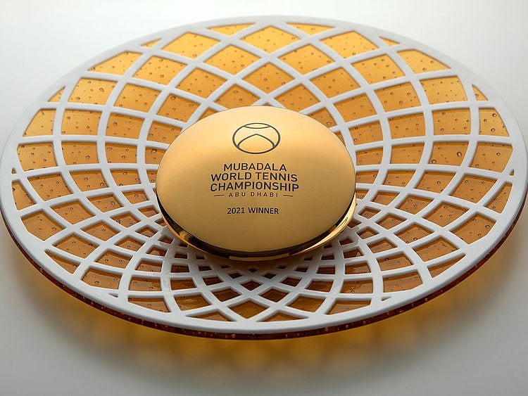 Named Pearling Season, the Mubadala World Tennis Championship trophy pays  tribute to the UAE's pearl-diving heritage
