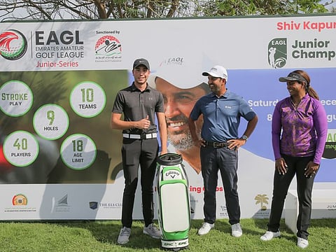 Lorenzo Lironi scored gross birdies on holes 7,9,1 and 5 and no bogeys en route to his victory in the EAGL Junior Championship.