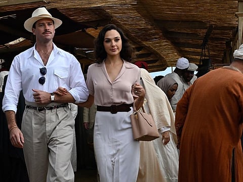 Armie Hammer and Gal Gadot in 'Death on a Nile'