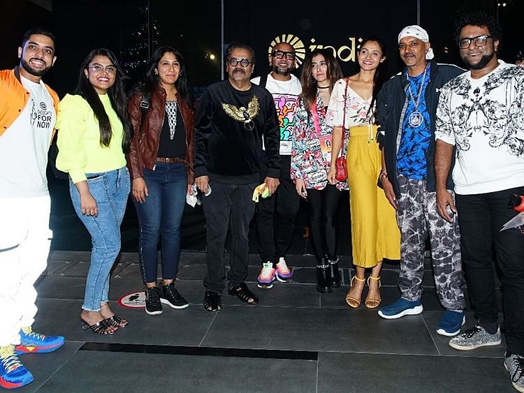 Indian singers at India Pavilion at Expo 2020 Dubai on Tuesday