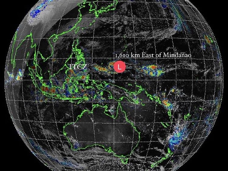 LPA off Mindanao