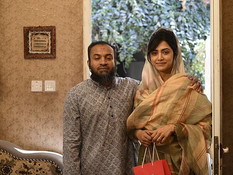 Soubin and Mamta Mohandas in 'Meow'