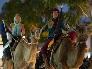 Photos: Camel riders from 21 countries on their way to Expo 2020 Dubai