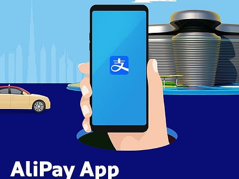 The AliPay app can now be used to pay taxi fares in Dubai, RTA announced today. 