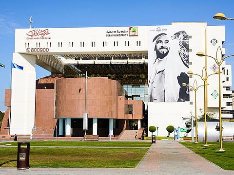 The Dubai Municipality headquarters.