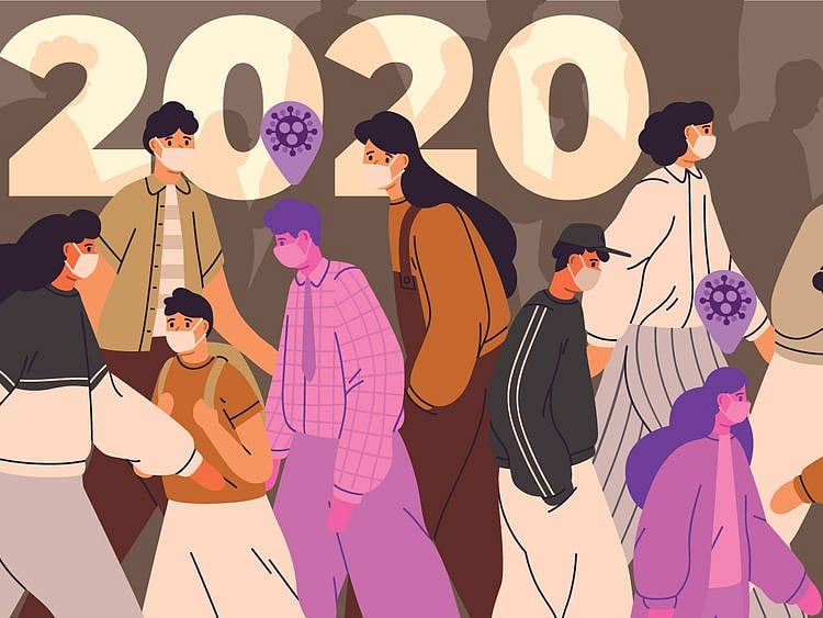 Illustration 2020 looking back