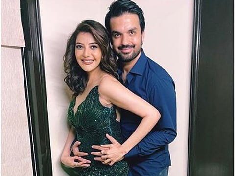 Kajal Aggarwal and husband Gautam Kitchlu