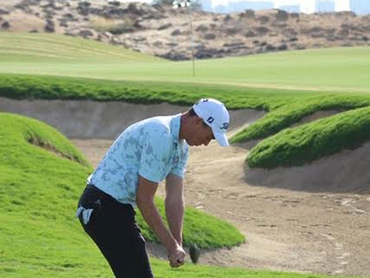 Josh Hill on Yas Links