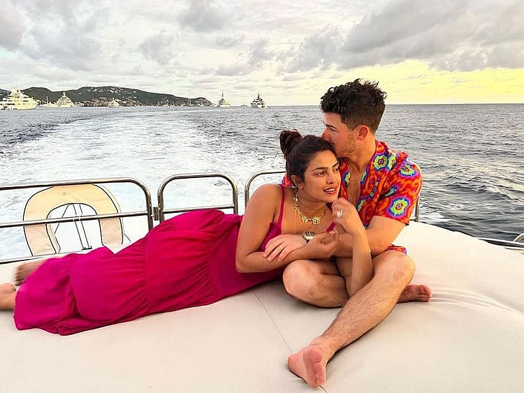 Priyanka Chopra and Nick Jonas