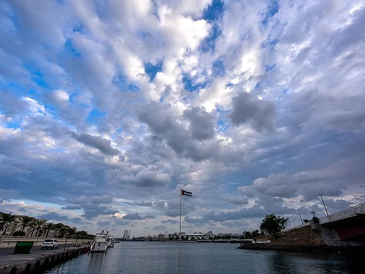 STOCK WEATHER CLOUD SHARJAH