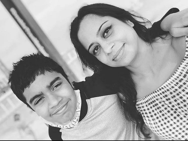 Apoorva and his mum