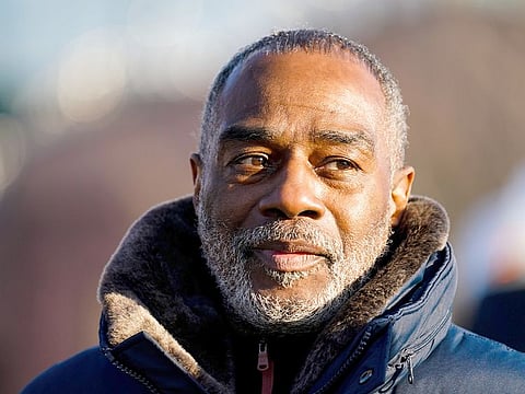 Willie Stokes walks from a state prison in Chester, on Tuesday, January 4, 2022, after his 1984 murder conviction was overturned because of perjured witness testimony. 