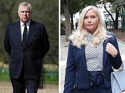 Virginia Giuffre, Jeffrey Epstein and Prince Andrew sex abuse accuser