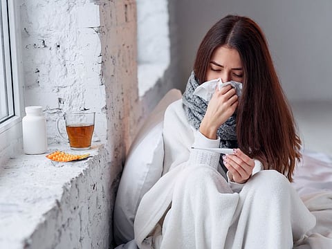'Flurona' refers to when one person has both respiratory infections at the same time, which health officials say is a possibility as cases of the highly contagious Omicron surge this winter across the world.