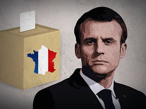 France's President Emmanuel Macron is expected to win the 2022 French presidency 