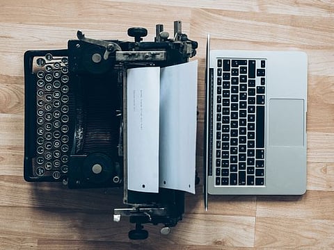His typewriter knew no respite till the day he was bedridden