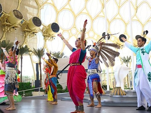 Cultural performances during Malaysia National Day celebrations at Expo 2020 Dubai