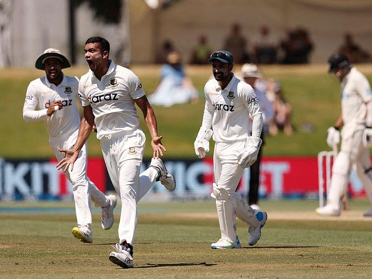 Bangladesh thrashed New Zealand in the first Test