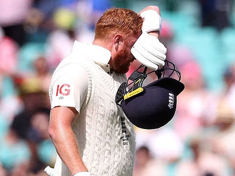 Jonny Bairstow soldiered on against Australia