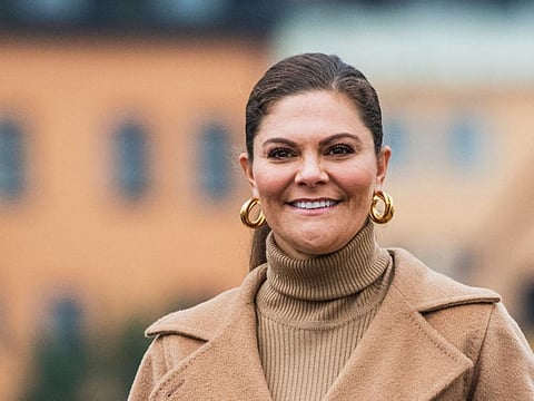Crown Princess Victoria of Sweden in a file photo.