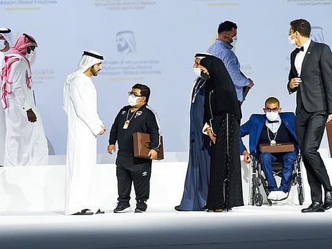 Look: Mohammed bin Rashid Al Maktoum Creative Sports Award at Expo 2020 in Dubai