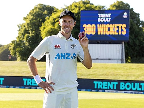 Trent Boult of New Zealand.