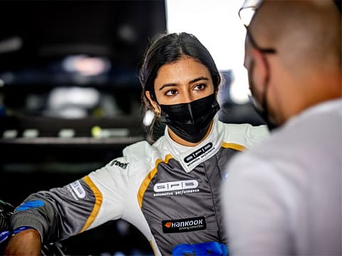 Reema Juffali at Dubai Autodrome
