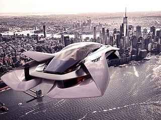 Watch: Flying hypercar completes test flight in Dubai