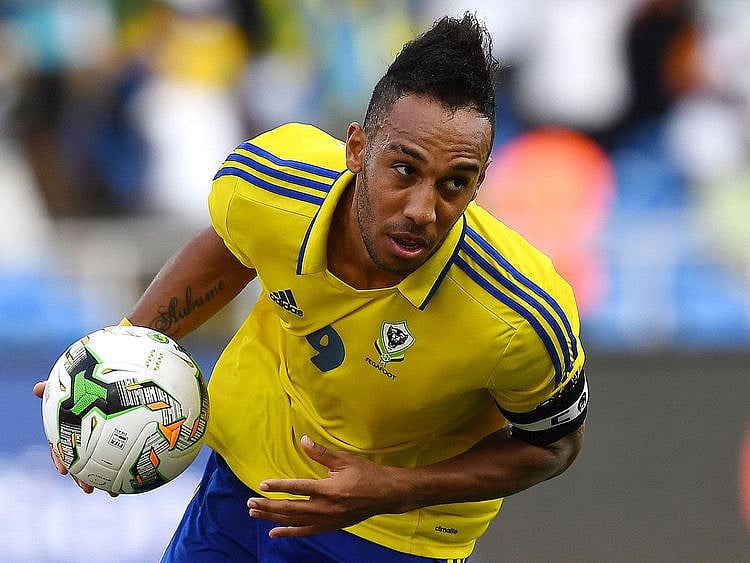 Gabon' captain Pierre-Emerick Aubameyang 