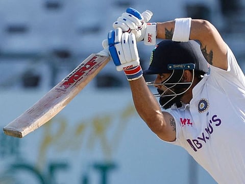 Indian captain Virat Kohli in action in the third cricket Test against South Africa at Newlands stadium in Cape Town on January 12, 2022. Kohli produced a string of good performances in the series.