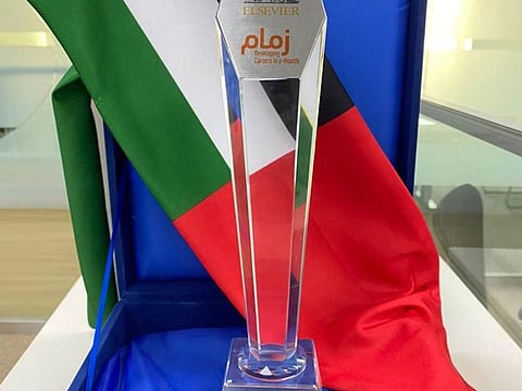 Seha’s Nursing Unit was awarded the title of Nursing Informatics Unit of the Year 2020-2021 at the GCC eHealth Workforce Development Conference. 