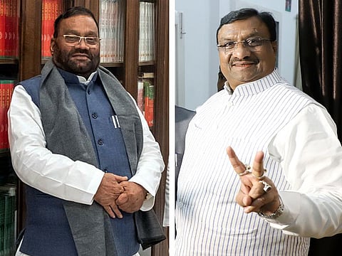 Swami Prasad Maurya and Dharam Singh Saini are among the top level BJP leaders who have resigned from the party in recent days 